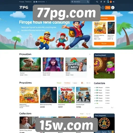Interface do 77pg.com é amigável para novos usuários